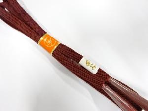 未使用品　正絹　手組帯締め